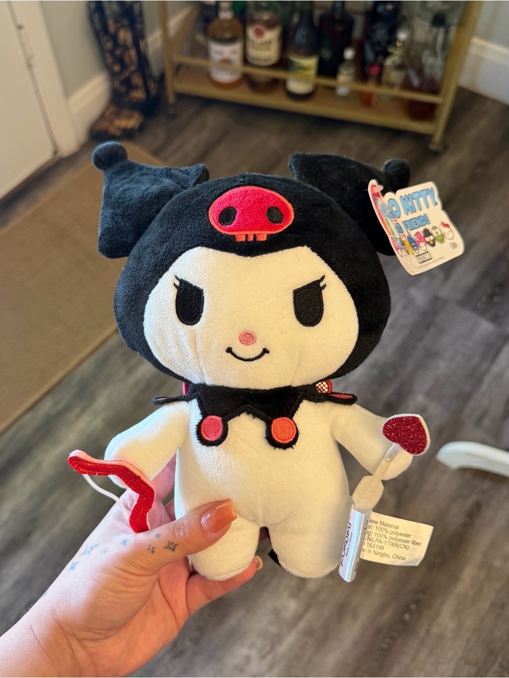 Kuromi Cupid Plushie